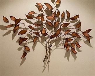 MCM LEAF WALL HANGING BY WILLIAM BOWIE