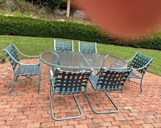 VINTAGE BROWN JORDAN PATIO FURNITURE