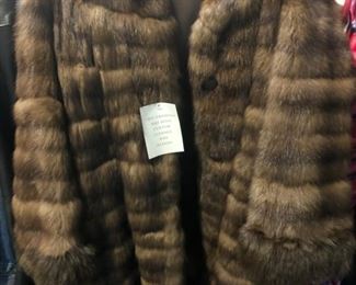 Womens fur jacket