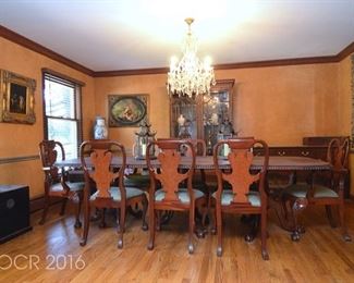 Dining Room table and 8 chairs
