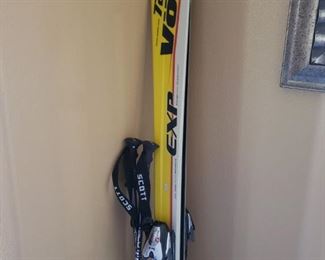Nice Vokl 724 Skis and Poles  $100
