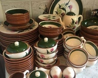 Over 100 Pieces of Stangl Pottery Dinnerware