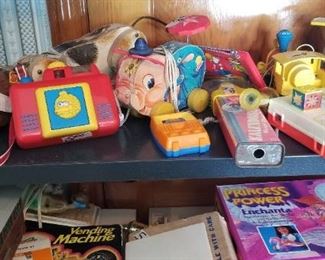 FISHER PRICE AND OTHERS ~ VINTAGE TOYS