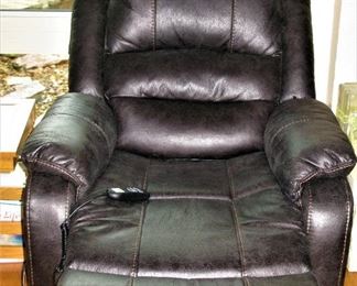 Leather remote Lift - Reclining Chair