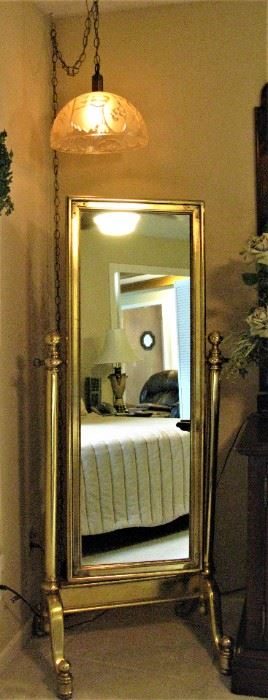 Swag Lamp - Tilting Dressing Mirror