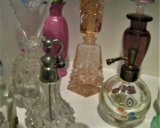 Antique Perfume Bottle Collection