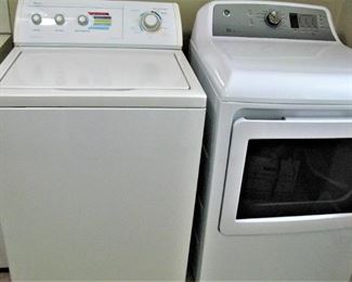 Whirlpool Washer - GE Dryer