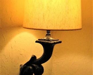 Very Unique Vintage Wall Lamp