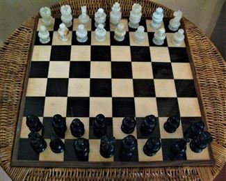 Built-in Chess Folding Table