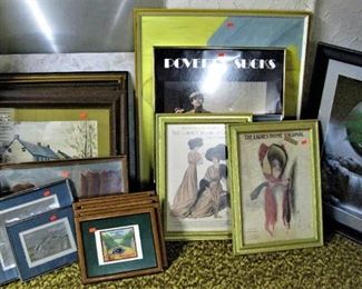 Framed Pictures and Paintings