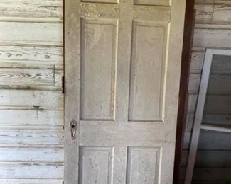 Antique Chippy Paint Door
Measures 79 1/2” tall x 31 3/4” wide. 
