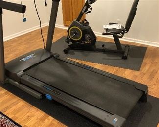 EXERCISE EQUIPMENT,
TREADMILL PRO FORM XP AND STATIONARY BIKE