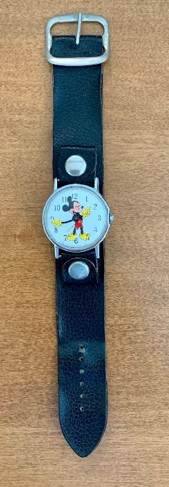 Item 133:  Vintage Mickey Mouse Watch: $28 