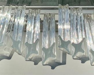 Item 107:  Solid Murano Glass Chandelier Replacement Crystals - literally well over 100 of them! What will you do with them! : $10 each