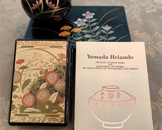 Item 271:  Yamada Heiando Lacquerware:  $25