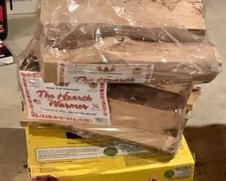 Item 218:  Box of Duraflame Logs & Wood:  $15