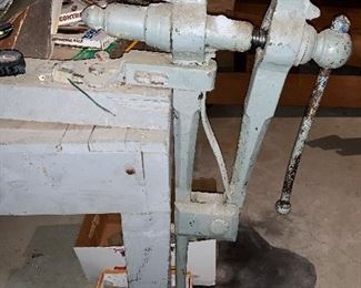 Item 262:  Work Bench with Heavy Duty Vice:  $275