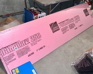 Foam Board Insulation: $20