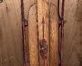 Item 162:  Flexible Flyer Sled -: $25 