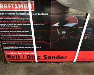. . . a new, in-the-box Craftsman sander