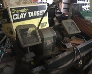 . . . clay pigeons