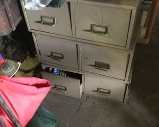  . . . vintage file cabinets