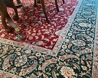 100% Wool Hand-knotted Rug 