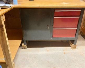 Craftsman storage cabinet and workbench 