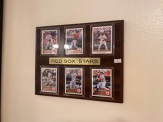 Red Sox baseball cards 