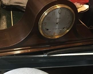 . . . a mantle clock "as found."