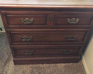 . . . one of two antique dressers