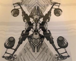 Large unframed art photograph