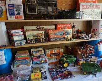 toys, games, model cars, puzzles