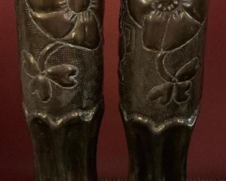 Ammo Vases Early 1900's Trench Art