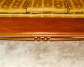 Lane Cocktail Table Spanish style w/Iron legs