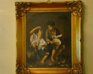  Heinrich Porcelain Plaque After Painting By Bartolome  Esteban Murillo
