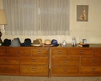 Pair of  60's/70's MCM Dressers