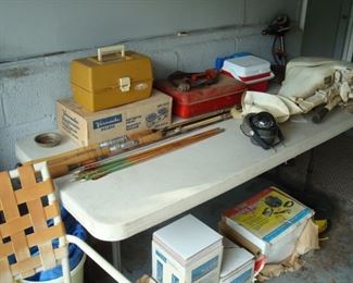 Salt water rods, etc