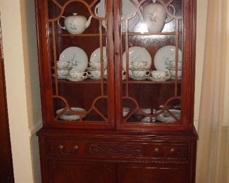 20's /30's China Cabinet Nice Decorative Details