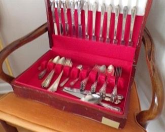 silver plate,