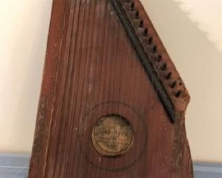 1882 Antique CF Zimmerman Autoharp