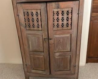 Beautiful Southwestern Patina Cabinet