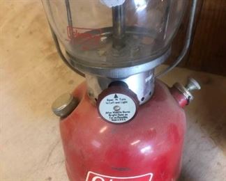 Coleman Red Lanterns 2  w Wood Box