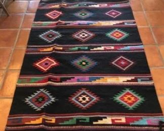 Southwest Patterned Wool Rug