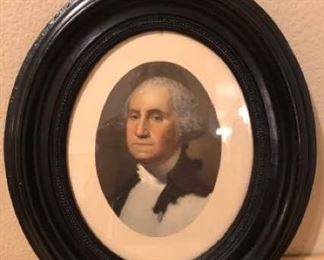 Vintage George Washington Framed Print