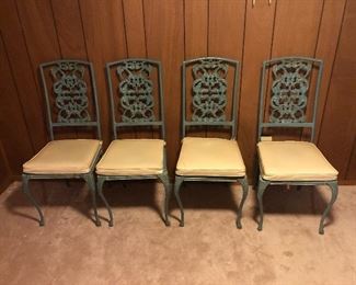 Metal Chair Set