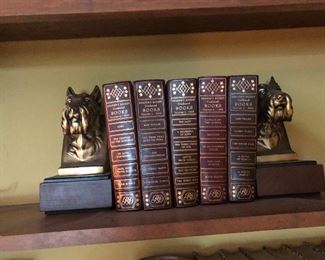Vintage Books and A.C. Rehrerger Book Ends
