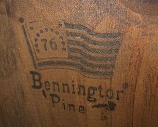 Benningtor Pine Side Table