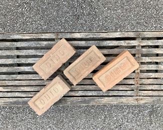 Vintage bricks with OHIO inscribed on them. Great for office or gifts. Have four total. $10 each