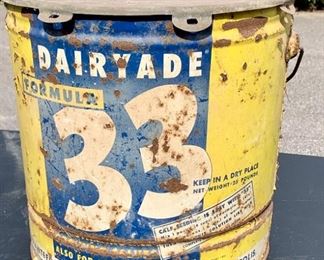Large industrial Dairyade vintage can. Great advertising piece. $15